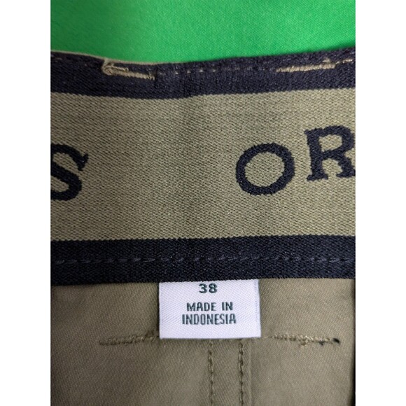 Orvis Tech Cargo Shorts Mens Size 38 Nylon Stretch Olive Green - Picture 6 of 8